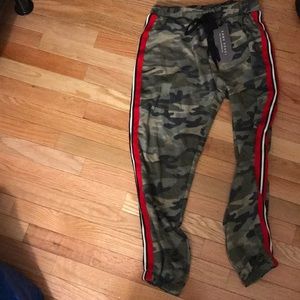Never been worn camo joggers